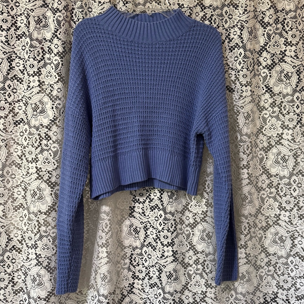 LA hearts blue/purple sweater size M brand new!
